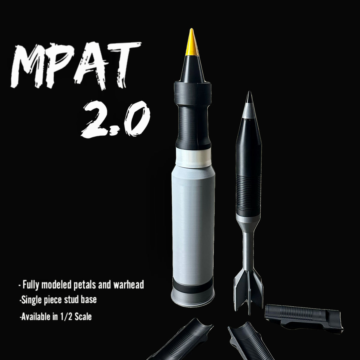 120MM MPAT Replicas - 1/2 Scale – Turret Surfing