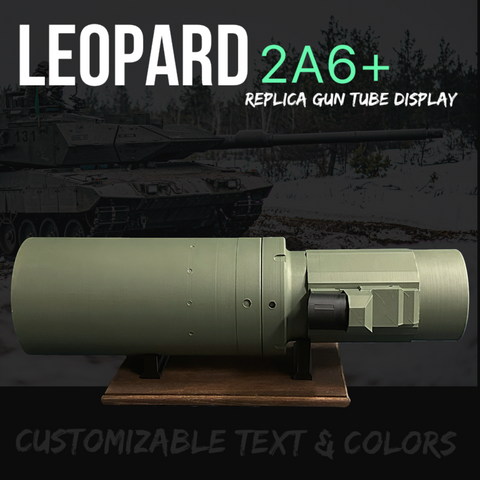 Leopard 2A6+ Gun Tube Display