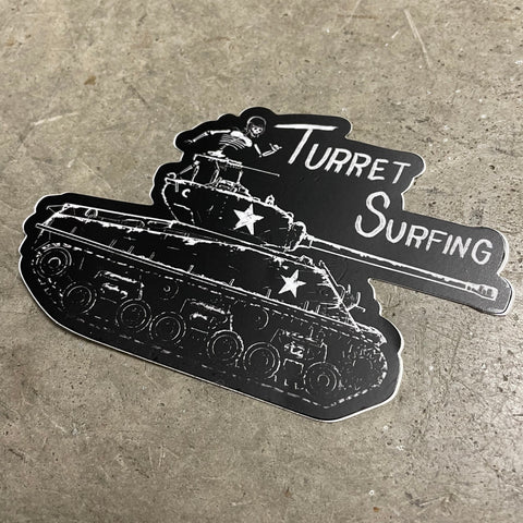 M4A3E8 Turret Surfing Sticker